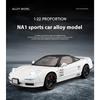 1/22 Honda Cool NA1 Alloy Model, Cool Sound and Light, Exquisite Desktop Ornaments, The Best Collection for Car Model Enthusiasts