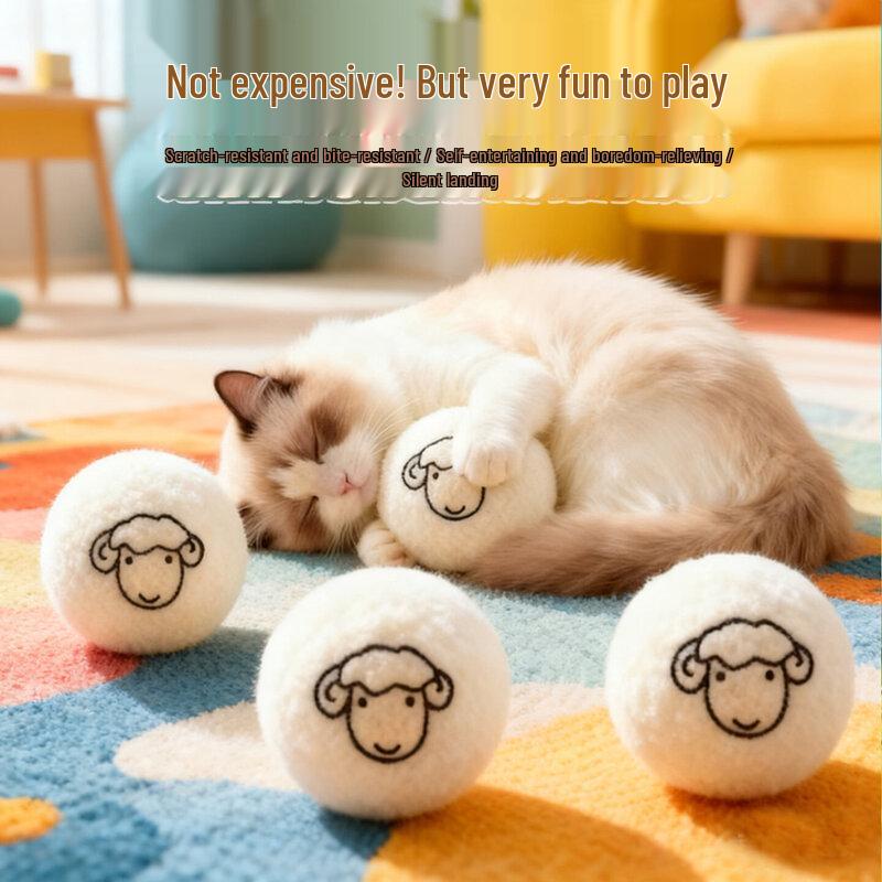 GPN Self-Playing Wool Ball Cat Toy
