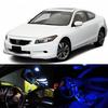 5 x LED Full Interior/License Lights Package For 2008-2012 Honda Accord Coupe