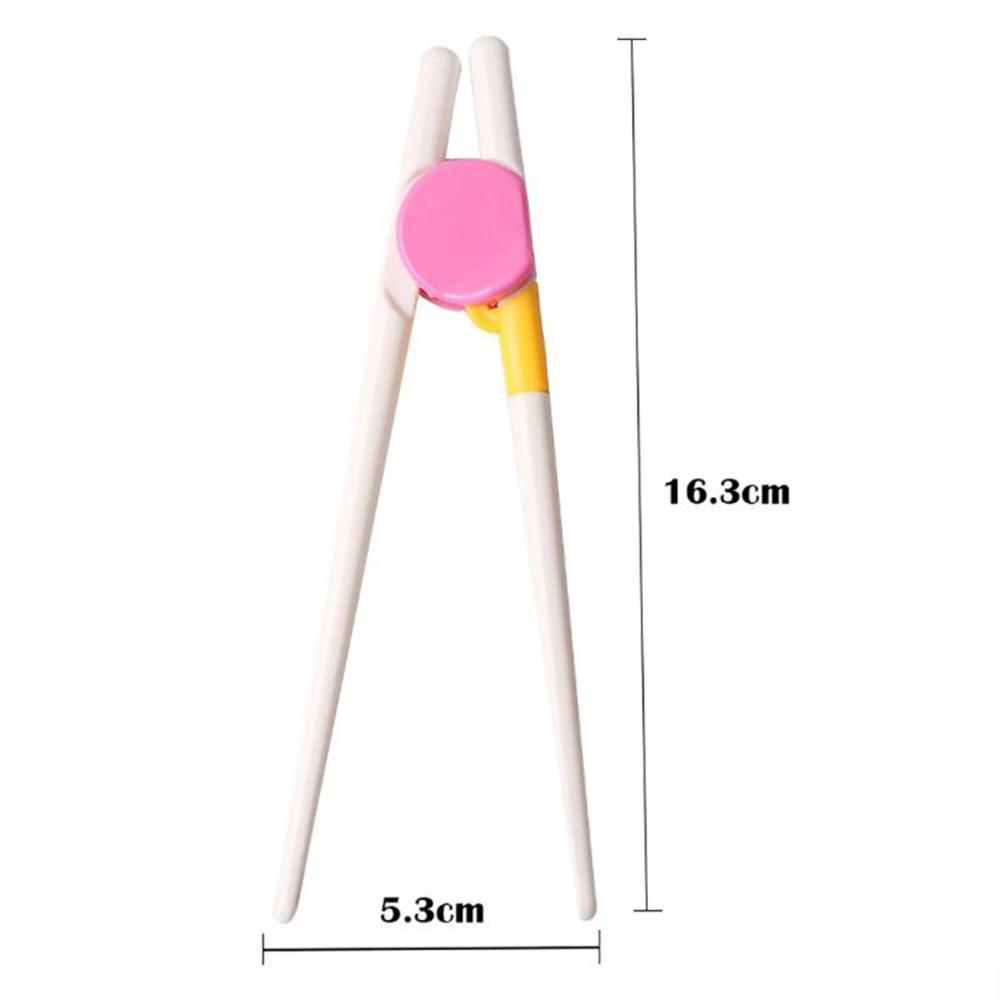 1 Pair Cute Chopsticks Kids Baby Beginner Practical Chopsticks Easy Fun Learning Training Helper Chopstick Chinese Food Tools
