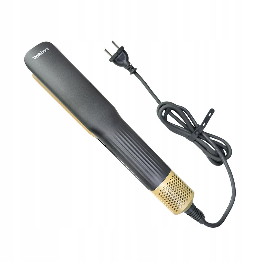 Webber Hair Straightener Ceramic Ionization + Lcd + Aero Straightener