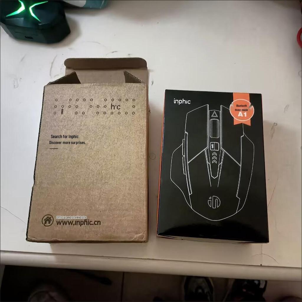 Inphic PM6 Silent Three-Mode Wireless/Bluetooth Charging Mouse for Office, Gaming and Laptops/Desktop