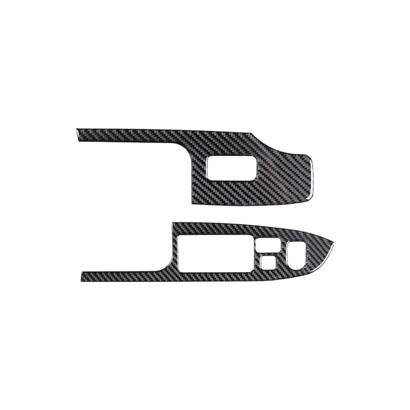 For Acura TSX 2003-2008 Car Carbon Fiber Black Stickers Car Interior Decorative Accessories