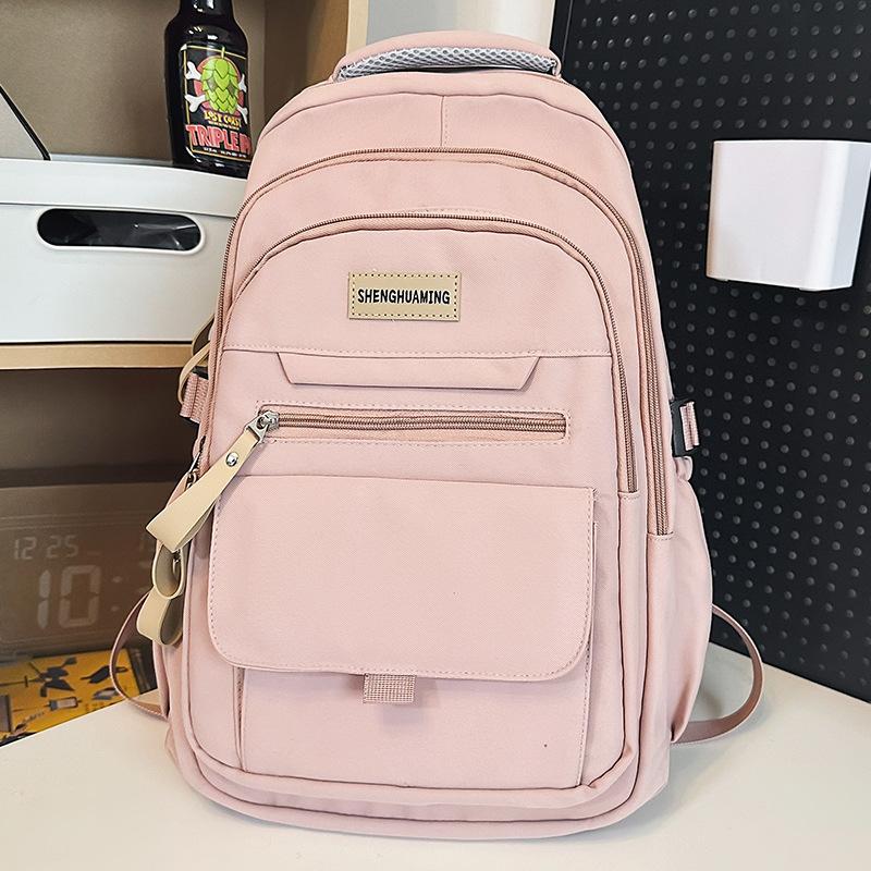 Schoolbag Children Elementary School Girls College Students High School Students Junior High School Students Multi Layer Backpack