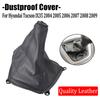 PU Leather Car Gear Shift Knob Shifter Lever Stick Gaiter Boot Cover For Hyundai Tucson IX35 2004 2005 2006 2007 2008 2009