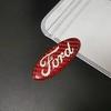 Car Sticker Ford 2025 Hot Epoxy Carbon Car Steering Wheel Sticker for Ford Edge Escape Fiesta Transit Ranger Fusion Focus 2 3 Mo