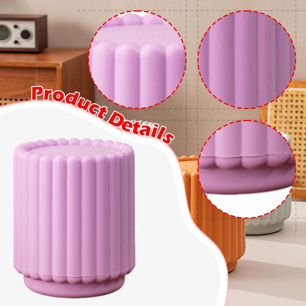 Small Press Top Desktop Trash Can Versatile PP Material 4.9x5.9inch for Office Organization Accessory Waste Bin Sunflower Design