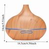 Creative Wood Grain Air Humidifier Quiet Cool Mist Air Purifier Essential Oil Diffuser  Indoor
