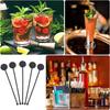 Bastoane Swizzle din Plastic pentru Cocktailuri Băuturi, Bastoane Swizzle de Formă Rotundă pentru Băuturi Cafea, Amestecător Cocktail pentru Restaurant