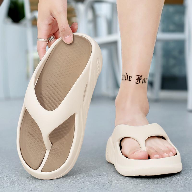 Men's Summer EVA Slippers Thick Bottomed Step-In-The-Dirt Outdoor Sports Two-In-One Cool Slippers For Driving Beach Wear Women
