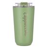 Portable Double-Layer Vacuum Insulated Coffee Cup - Stainless Steel, Creative Design for Girls