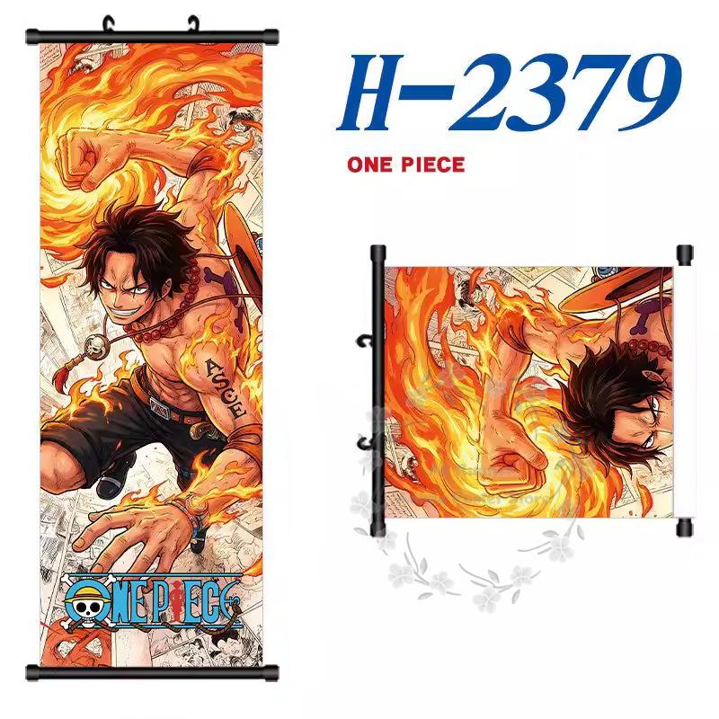 Latest O-One P-Piece Poster Scroll Painting Peripheral Hanging Painting Bedside Living Room Background Wall Cloth Painting