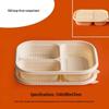 Liangdao 1000ml Degradable 3-Compartment Takeout Boxes