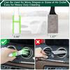 Car Interior Duster Detail Brushes, Soft Bristles Brush Car Accessories For Cleaning Dashboard Air Vent Crevice, Detailing Dusting Tool Kit For Auto