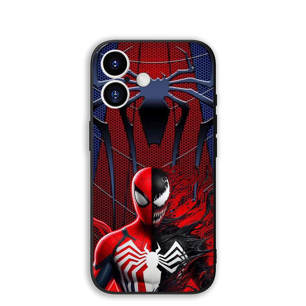 For Motorola Moto G86 G57 G67 G24 G15 G54 Power G13 G14 G34 G35 G45 G60 G53 G55 G64 G75 G72 Phone Case Venom Marvel Spider Man
