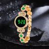 Exquisite Touch Digital Wrist Watches Elegant Rhinestone Wristwatch Ladies Business Watches  Female