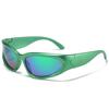 Steampunk Sunglasses Women's Mirror Sports Sunglasses, Punk Goggles Colorful Fashion Glasses