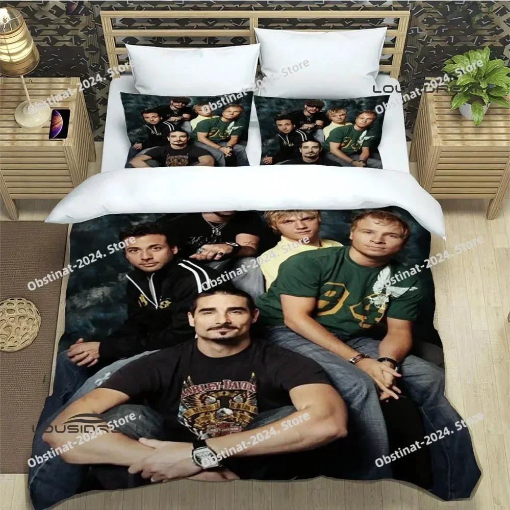 3D BSB Band Backstreet Boys Bettwäsche-Sets exquisites Bettenzubehör-Set Bettbezug Bettdecke-Set Bettwäsche Luxus Geburtstagsgeschenk