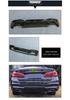 Compatible with BMW 5 Series G30/G38 Rear Lip: M5 Style Body Kit Diffuser (2018-2025).