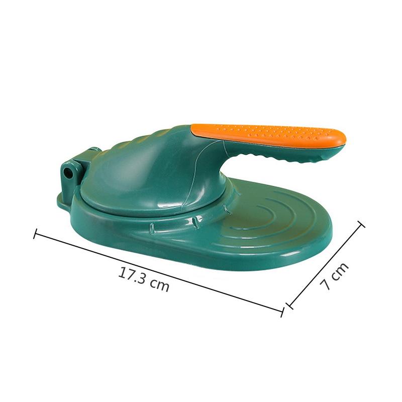 

2 в 1 Ручная машина для приготовления пельменей Пресс-форма для теста Форма для муки Эмпанада Булочки Пельмени Формы для вареников Инструменты для выпечки Инструмент B Green