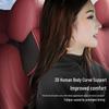 Lynk & Co 01-06 Headrest & Lumbar Memory Foam Pillow for Car/Office
