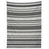 BLACK AND WHITE AZTEC PATTERN Tapestry