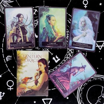 The Lantern Tarot Card Oracle Cards for Fate Divination Board Game Tarot