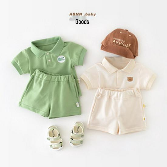 Korean Style High Waist Color Striped Spring Pants for Infants and Toddlers