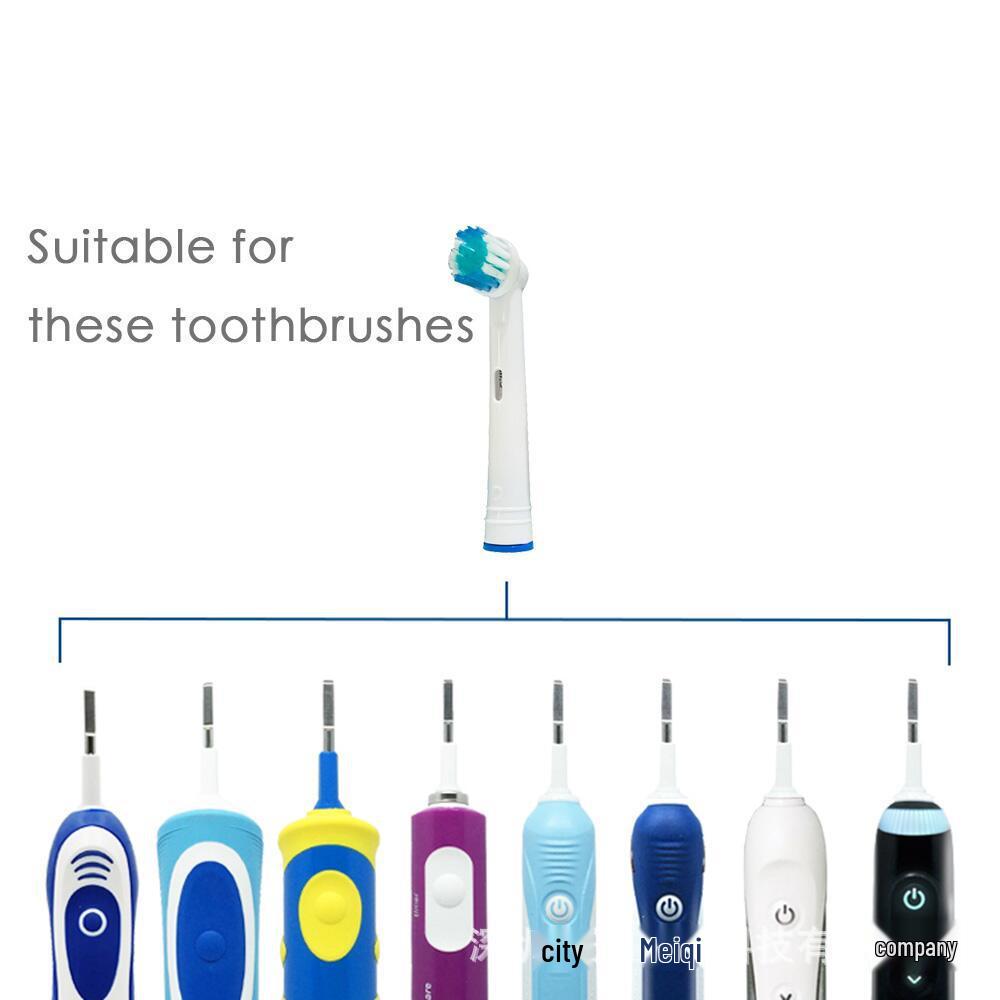 Compatible Replacement Round Head for Oral-B Electric Toothbrush
