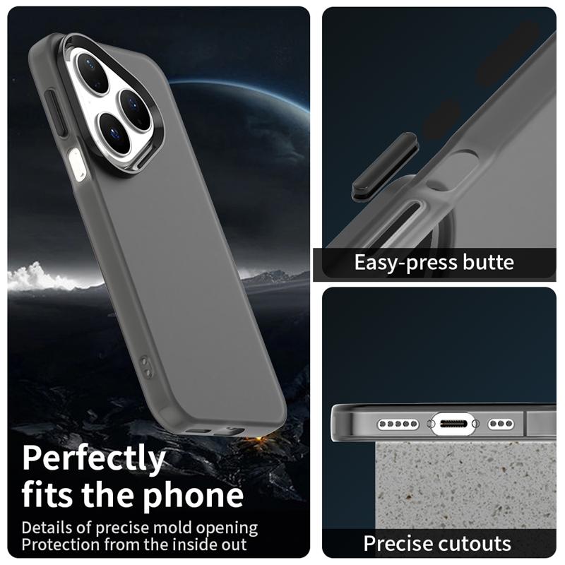 Anti-Drop Candy Color Case For Huawei Pura 80 Matte Transparent Case Huawei Pura 80 Ultra 80 Pro+ Cover For Huawei Pura 80 Case