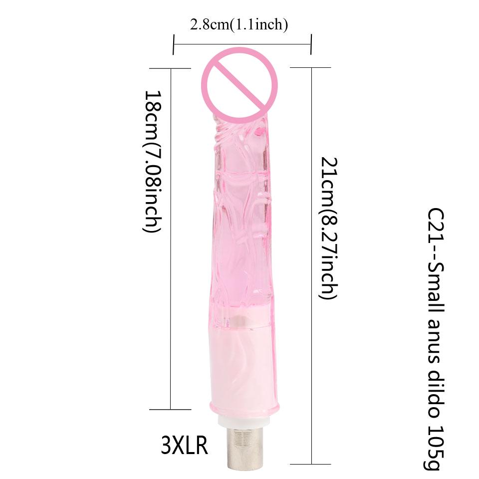 DTSUDU Sex Machine Accessory For Sex Machine, With 3XLR Connector, Toy Suction Cup, Adjustable Length Angle Accessory