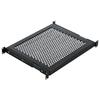 Kikutani 19-inch Rack Mount Sliding Mesh Tray, 1U, Black, STR-268
