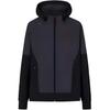 Outdoor Series Sport Leisure Simple Color Block Hooded Zipper Warm Cotton Jacket Men Jackets 152510801-3