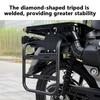 Motorcycle Side Bags Bracket Mount Holder for Honda CT125 Saddlebag Support Universal Fit Durable Aluminum Accessories