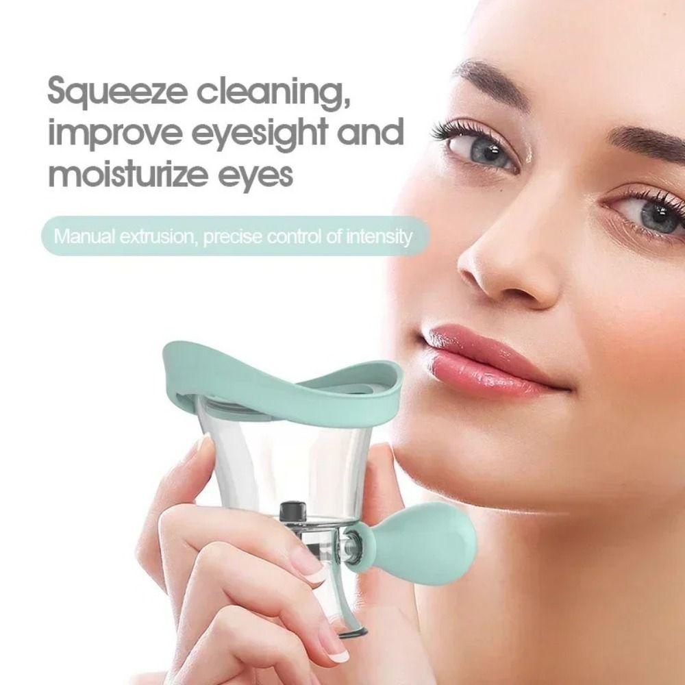 Manual Eye Wash Cups Soft Silicone Eye Cleaning Tool Portable Eyewash Cups  Students