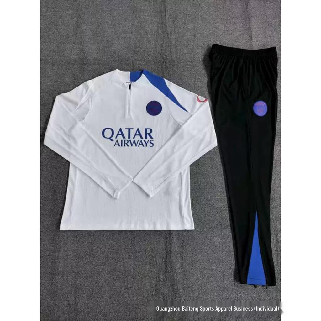 New Real Madrid Vs. Barcelona Adult Match Jersey and Training Suit Set 2526