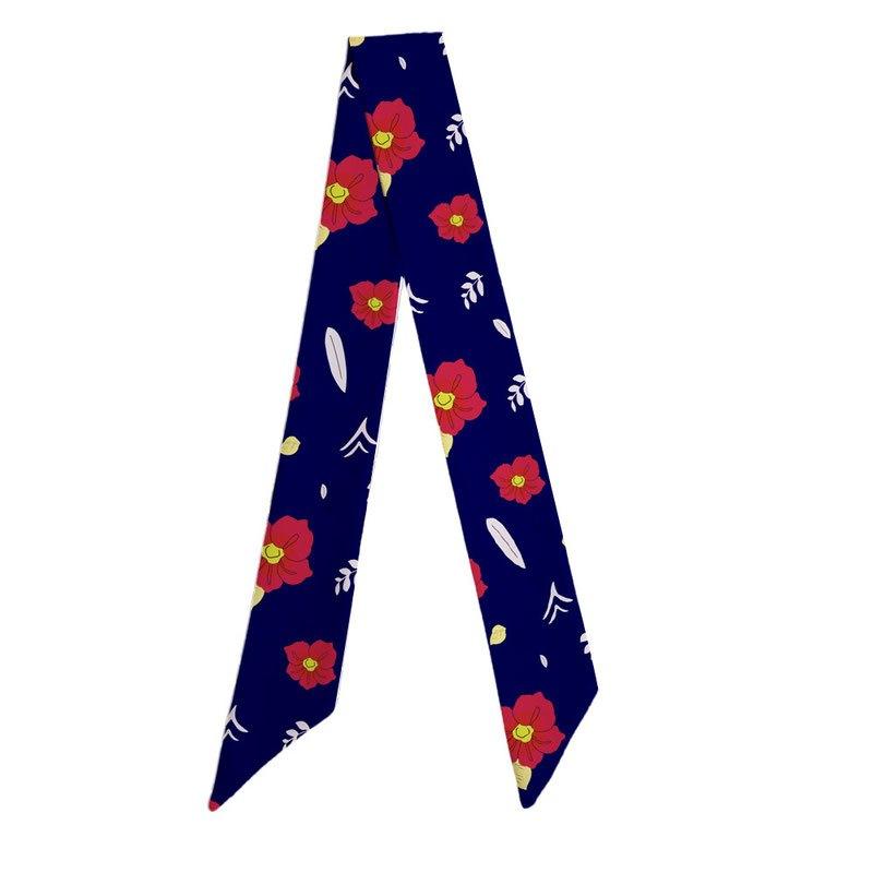 Demon Slayer: Kimetsu No Yaiba, with A Flowing Silk Scarf Headband and Hair Tie, Cosplays The Anime Butterfly Ninja Nezuko Tanjiro