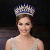 Antike Bronze Barockkrone Elegante Antike Griechische Tiara Exquisite Königinnen Tiara Krone Party