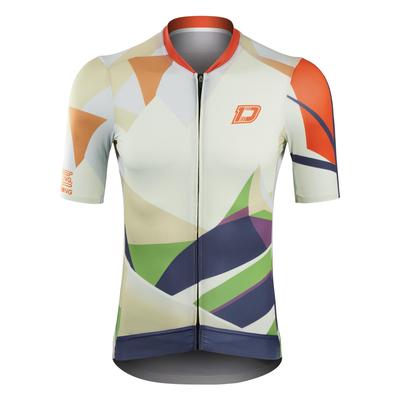 Darevie Kurzarm Radtrikot, Sommer, Unisex, mit Taschen, Kühlend, Schweißableitend, Schnelltrocknend, Atmungsaktiv, Reflektierend, DVJ240