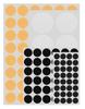 Self-adhesive Felt and EVA Foam Pads, Mix, 124 Pcs.