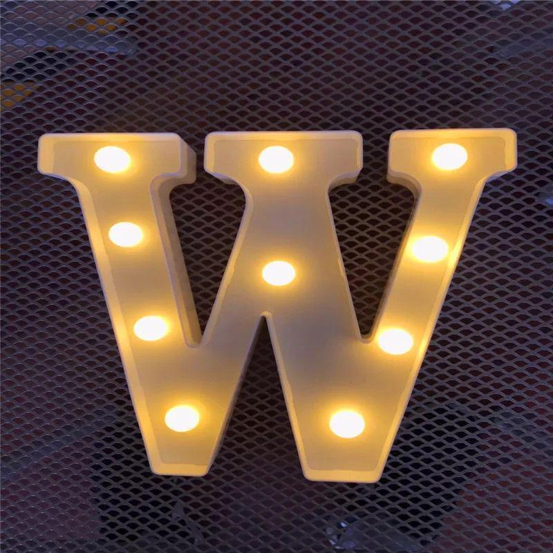 LED Love Letter & Number Lights for Valentine's Proposal Decor