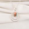 Spiny Oyster Handmade Gemstone Pendant, 925 Solid Sterling Silver Pendant Designer Jewelry, For Anniversary Gift