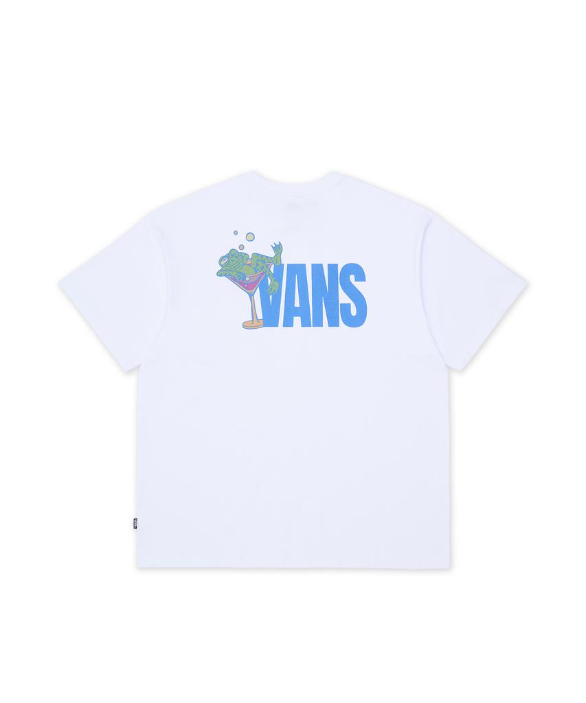 VANS Frog Short Sleeve T-Shirt - Blanc Des Blancs / Vn000Tmxjvy1