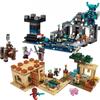 My Worlds Cross Whistle The Sword Outpost Compatible 21246 Dark World Building Brick Model Building Toy Kids Birthday Gift Toys