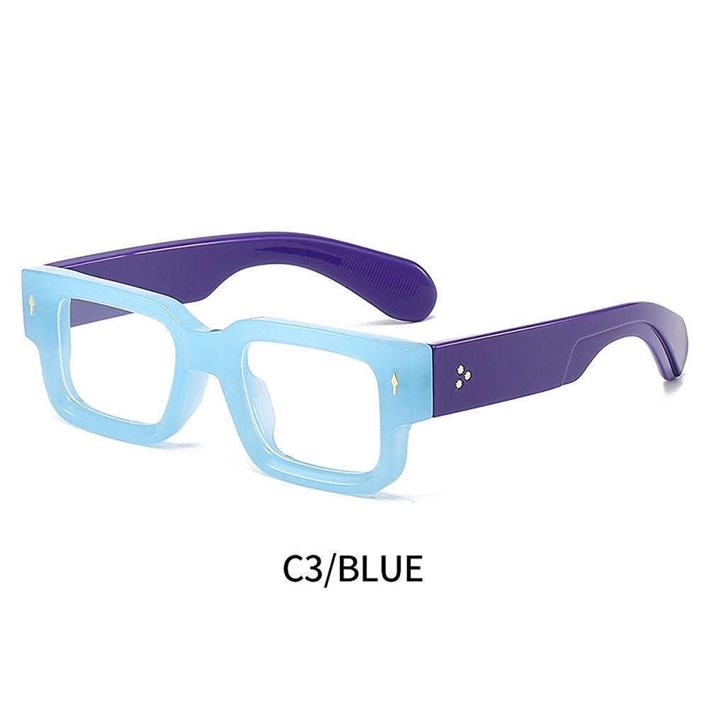 Fashion Square Ladies Optical Glasses Frame Anti UV Blue Rays Protection Computer Eyewear Vision Care PC Frame