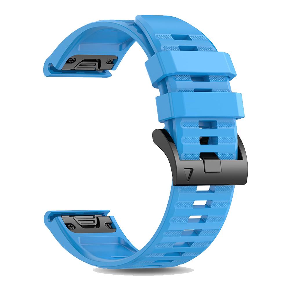 QuickFit 22mm 26mm Silicone Watch Band For Garmin Fenix 6 6X Pro 7X 7 8 E 5X 5 Plus Epix Gen 2 Forerunner 955 965 Tactix 8 Strap