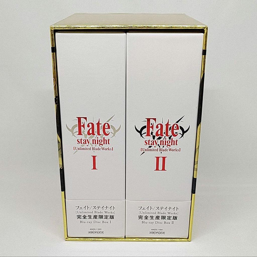 [USED] Fate/stay Night UBW Blu-ray CD Complete Storage Box Included