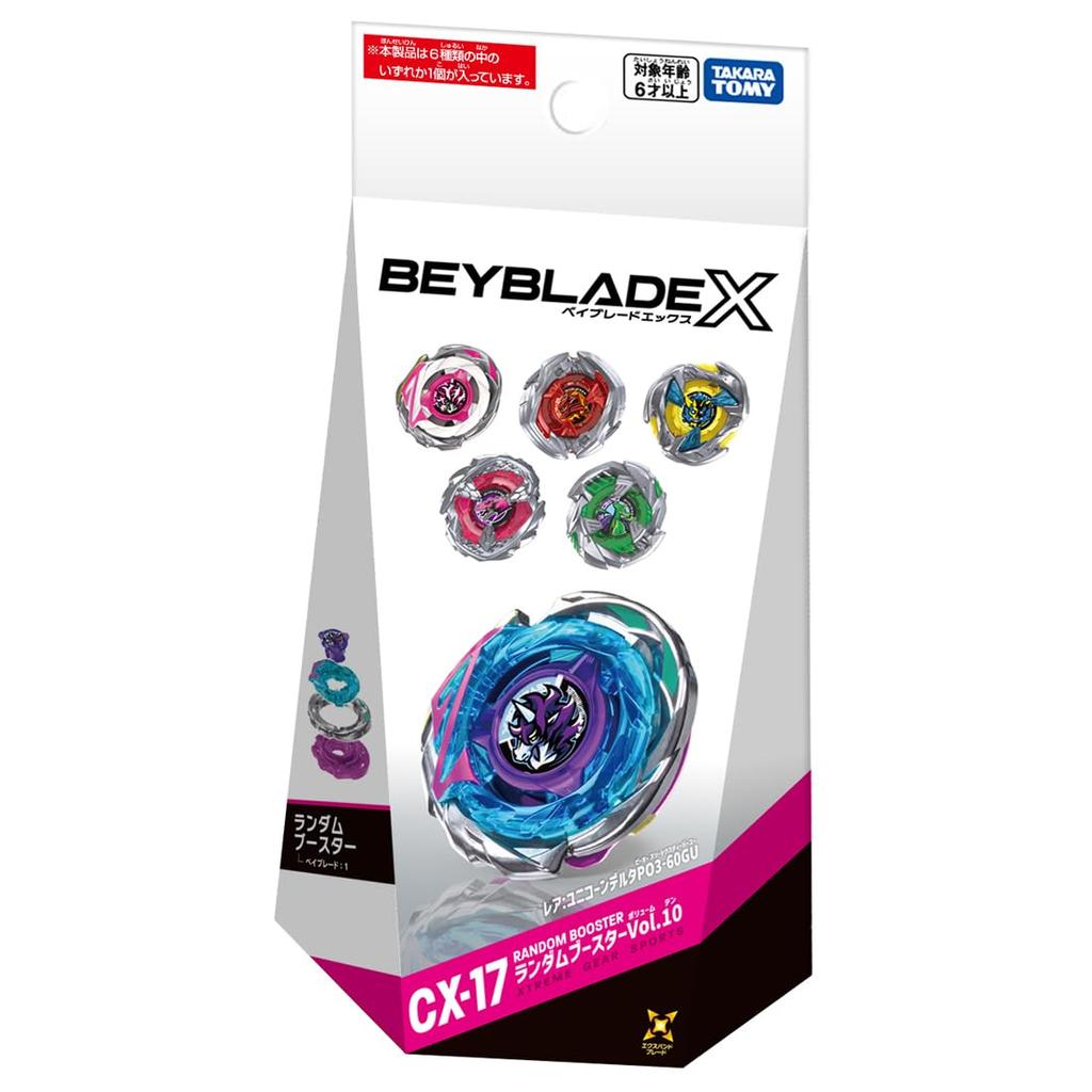 Takara Tomy Beyblade X CX-17 Random Booster Vol.10