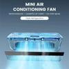 Leafless Design Wall-Mounted Air Cooling Fan Quick Cooling Portable Wall Ice Cooler  Bedroom