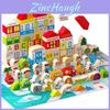 Wooden City Sunshine Childrens Puzzle Blocks Set For Cognitive Development And Parentchild Play